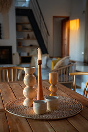 Woven placement ceramic cups 
crates_of_beauty_