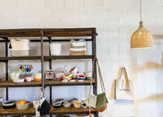 woven pendant ilala grass handmade custom
Modern interior designer lighting fixtures and lampshades, hand woven, locally made for lodges, restaurants, hotels, interior design projects
Kitchen hanging light  