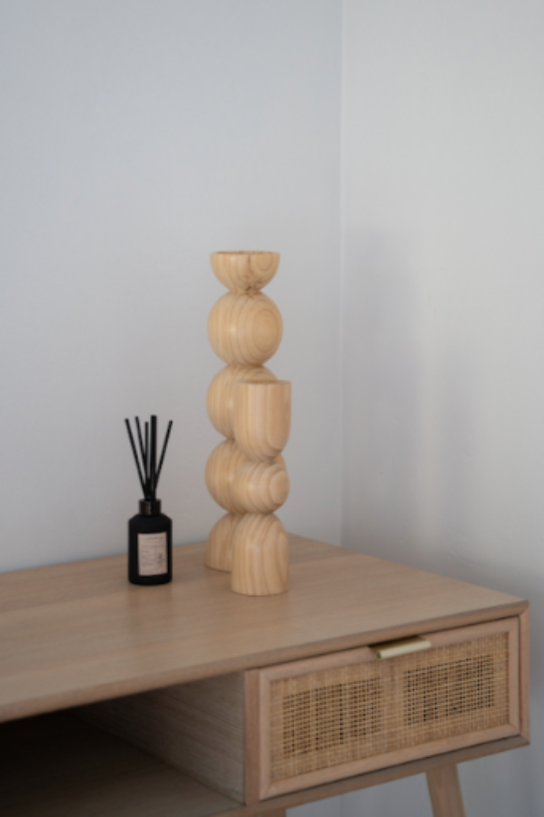 Wooden candle holders for teal ight candles