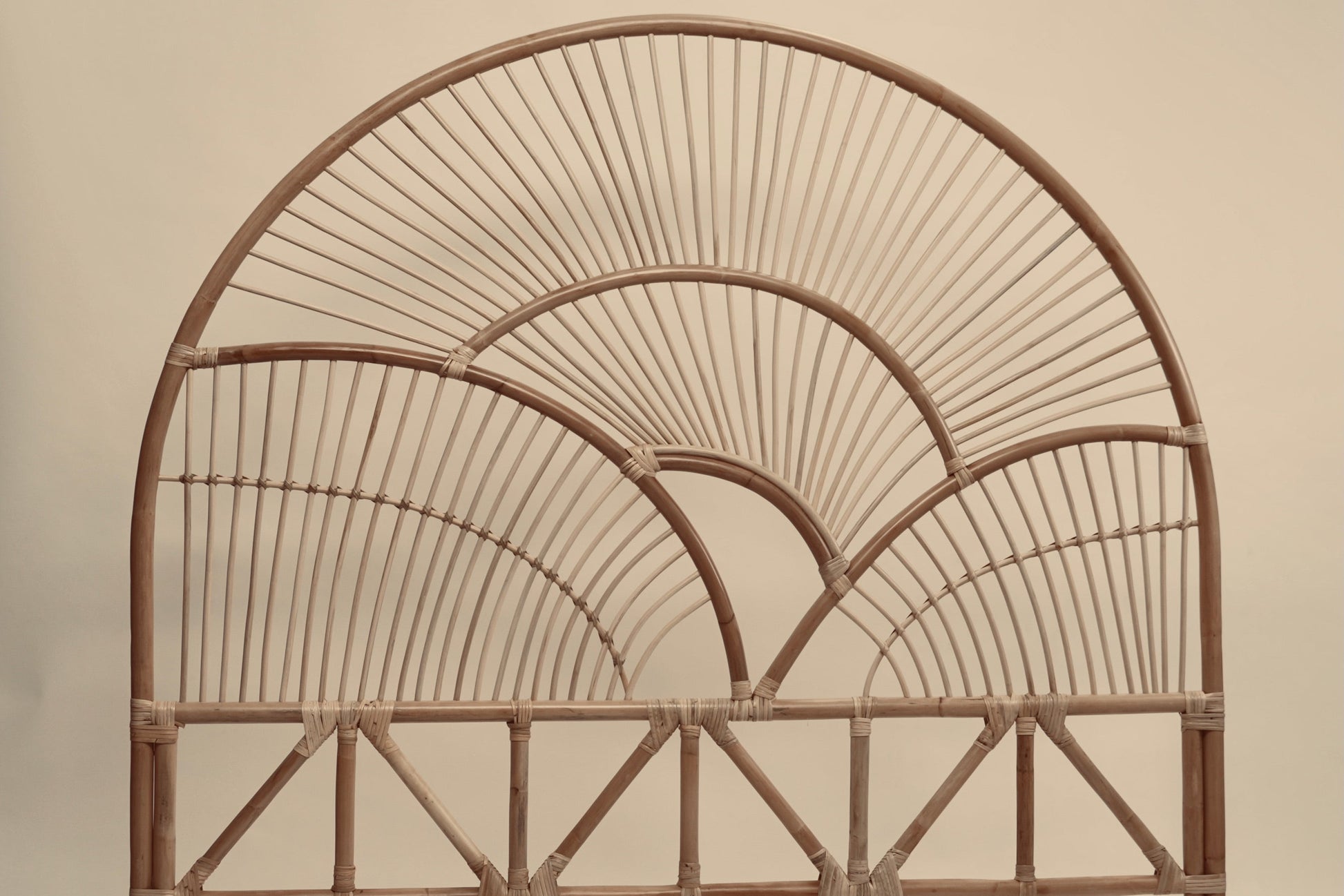 The Muji headboard calming scandi japandi