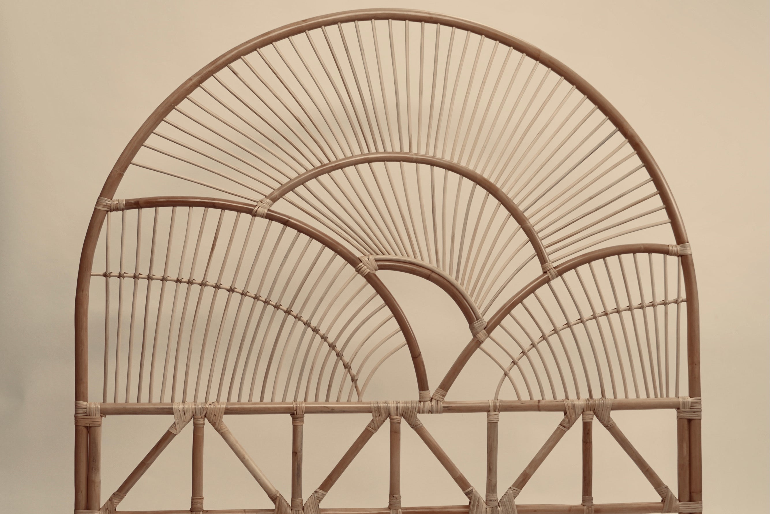 The Muji headboard calming scandi japandi