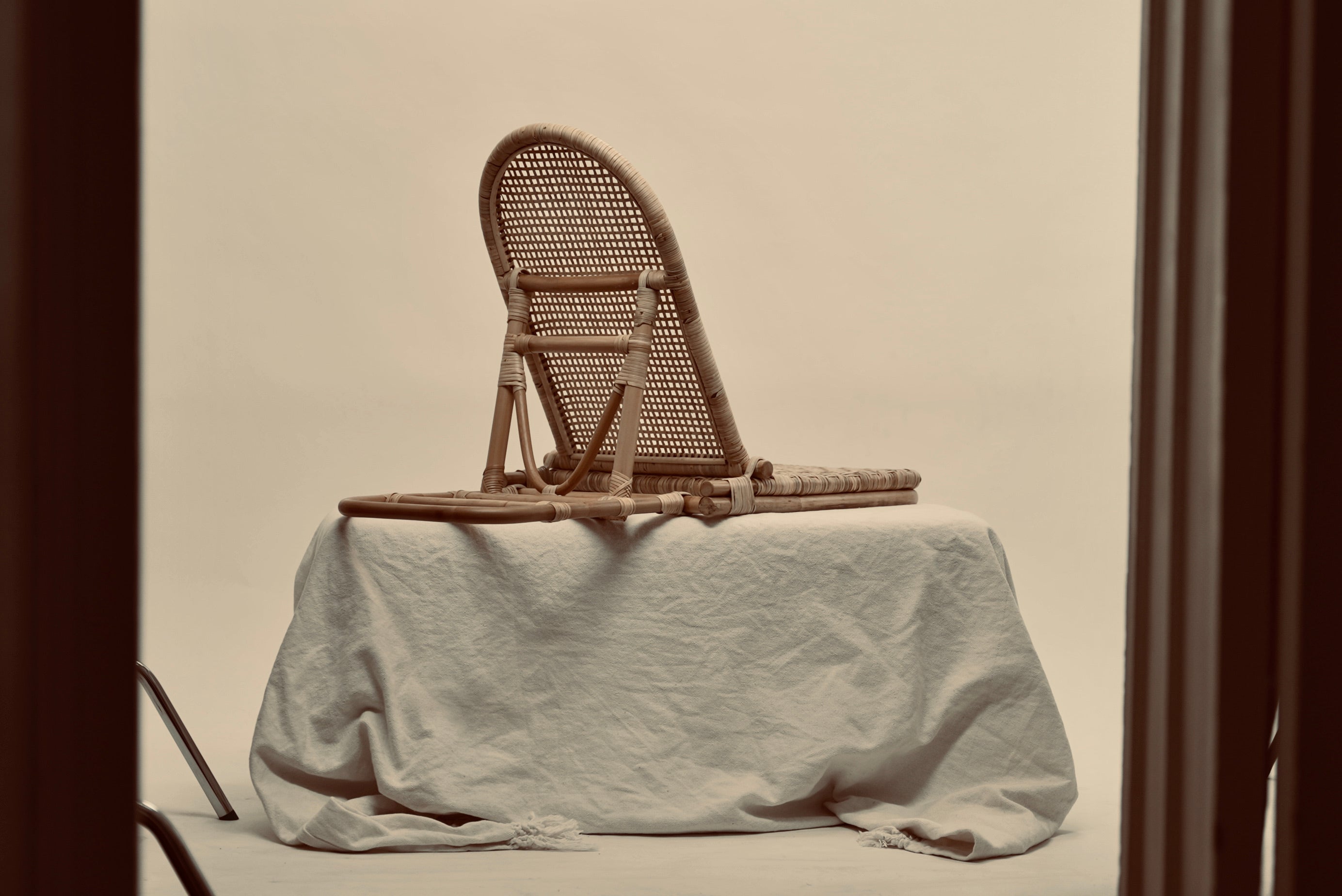 The foldup Rattan beach chair for lodges pools restaurants beach furniture